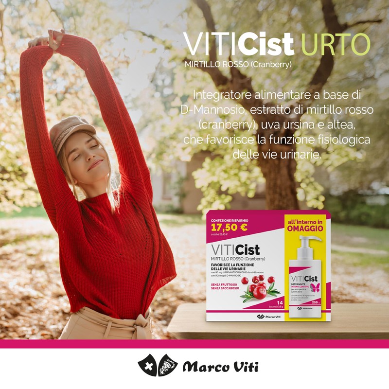 Marco Viti Viticist Urto, 10 Bustine da 3,5 g, Integratore