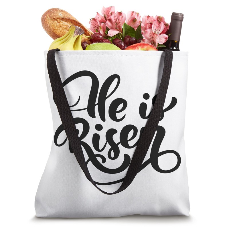 Resurrection Sunday Easter He Is Risen Tote Bag
