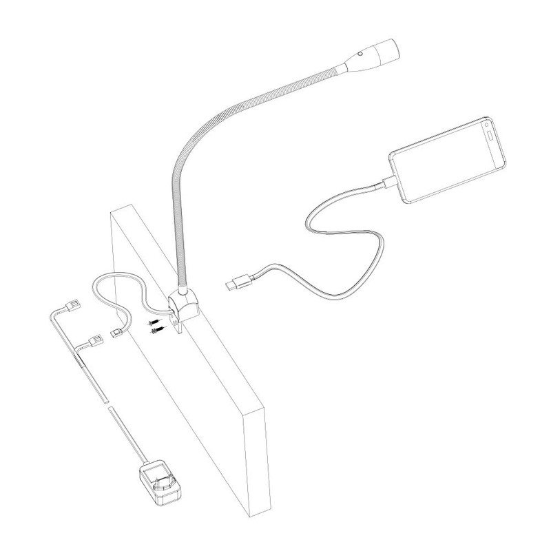 kalb Material für Möbel Flexible LED Bed Light / LED