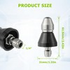 EPLZON 5000 PSI Stainless Steel 1 Front Jet and 6