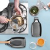 Black Stainless Steel Spoon Rest for Kitchen Stove Top, Herogo