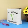 Vegetarian Lover Gift for Women Makeup Bag Vegan Mom Gift