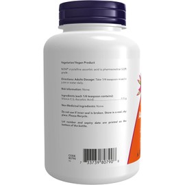 Now Ascorbic Acid (100% Pure Vit.C) Pwd 227g