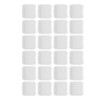 24pcs Mini Clear Jewelry Box Transparent Portable Small Plastic Storage