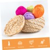 LALAFINA Acrylic Yarn Knitting Crocheting 12 Colors Soft Durable Craft