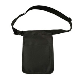 [uxcellmo] Nurse Utility Organizer Belt Fanny Pack Hip Bag Waist Pack Pouch Case for Medical Scissors Care Kit Tools, black (black 19-3911tcx)