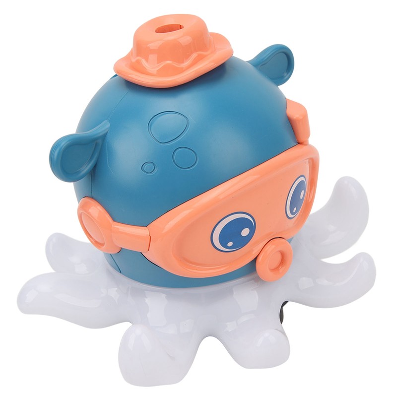 Baby Floating Ball Toy Electric Octopus Bath Toy Music Light