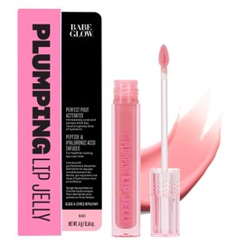 Babe Original Plumping Lip Jelly - High Shine Lip Gloss for Fuller, Thicker Lips, Moisturizing and Soothing, Blush