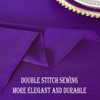 KAIPHO 2 Pack Purple Rectangle Tablecloth Waterproof Stain Resistant Wrinkle