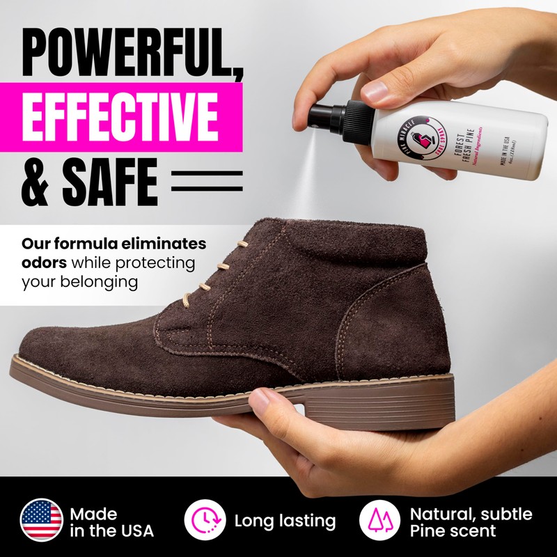 Pink Miracle Fresh Foot Shoe Deodorizer Spray (Fresh Foot)