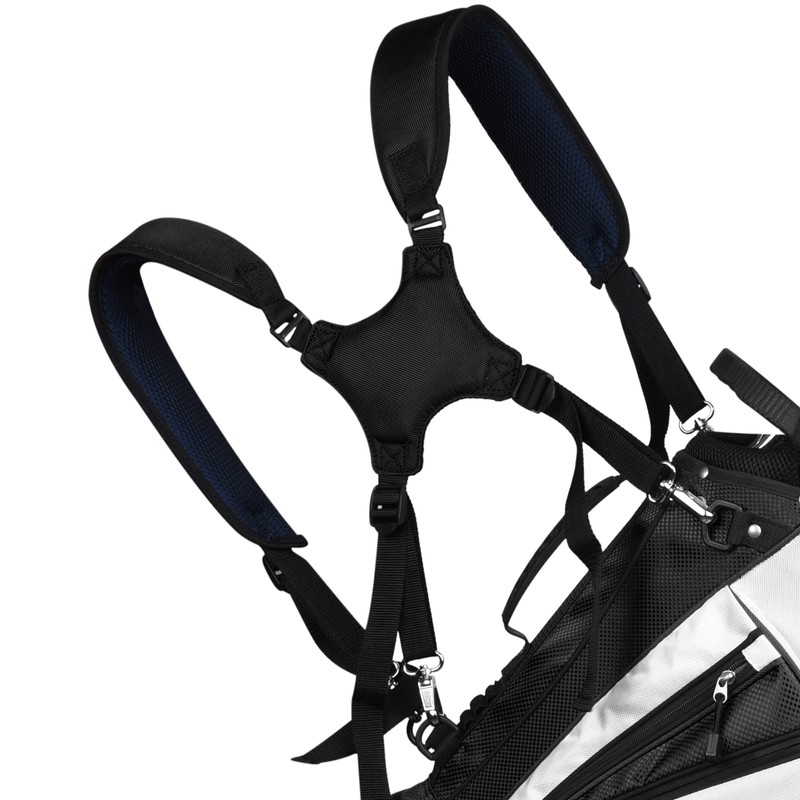 Big Teeth Golf Cart Bag Straps Replacement Shoulder Padded Comfortable