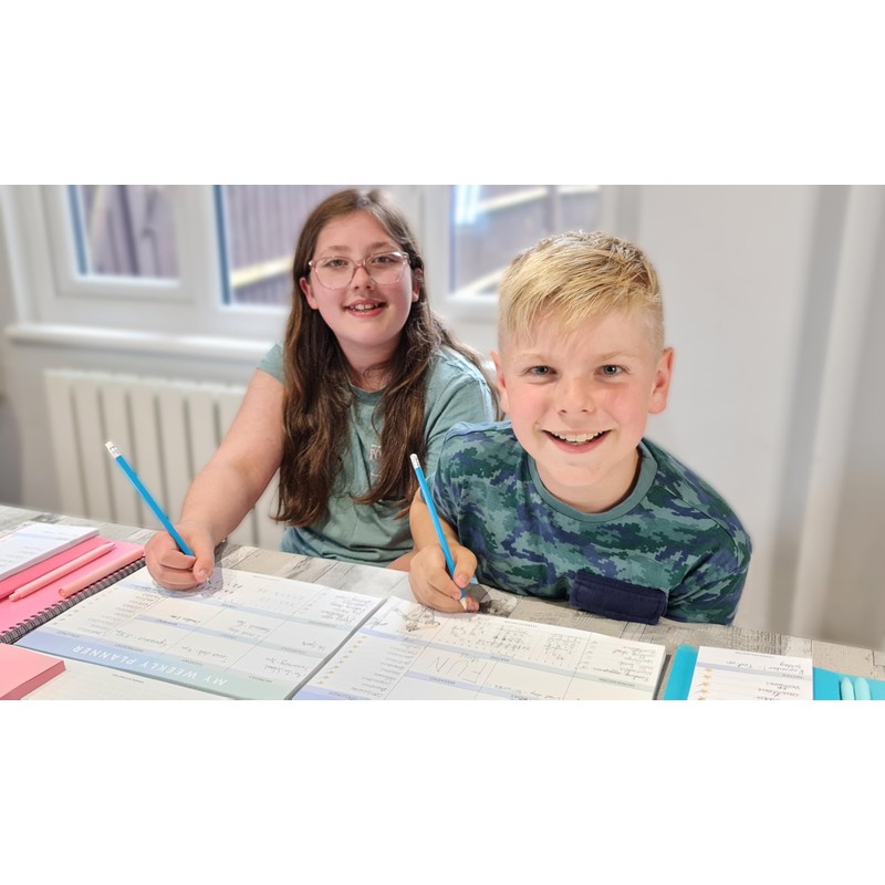 Kids Spelling Writing Paper Desk Pad, Spelling Lesson Writing Notepad,