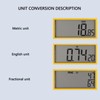 Digital Depth Gauge, 0.01mm Resolution LCD Display Digital Height Gauge