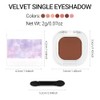 Erinde Monocromo Sombras Para Ojos Matte, Resistente al Agua,E01