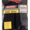 Dickies Big and Tall Men's Dri-Tech Comfort Crew Work Socks