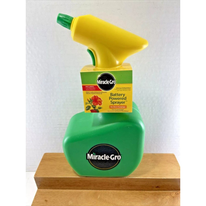 Miracle-Gro NEW Miracle-Gro 190518 Battery Powered 48 oz. Handheld Sprayer,