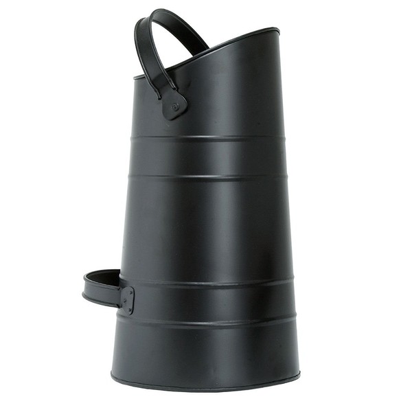Achla Designs C-67 Scuttle with Top Handle , Black