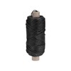 sourcing map Twisted Mason Line Nylon Twine String Cord Black