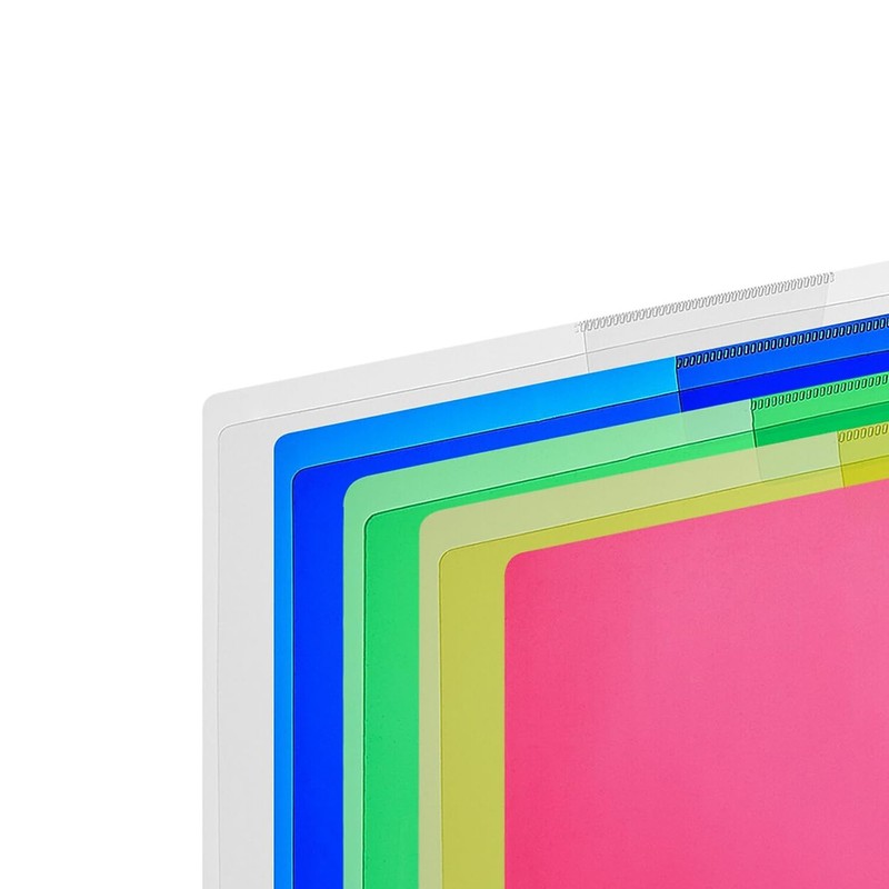 Staples Poly Project Jackets, Letter Size, Assorted Colors, 5-Pack –