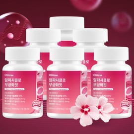 Olitrue Alphacyclo Rose of Sharon Fit 6 units, 360 tablets in total (6 months supply) / 올리트루 알파시클로 무궁화핏 6개 총 360정 (6개월분)