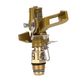 Wateringgn,15m Range, 360° Rotation Sprinkler Head for Garden Irrigation with G1/2 Male Thread Connection