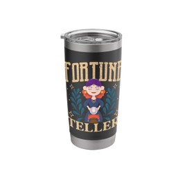 Fortune Teller - Carnival Gypsy Girl Crystal Ball Reading Stainless Steel Insulated Tumbler