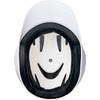 Zett Baseball Hard-Hitting Player Helmet, Pro Status, Matte Finish, White