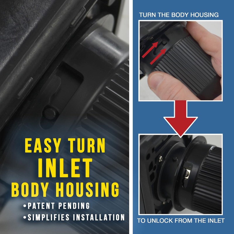 Conntek 30 Amp 125 Volt RV Marine Power Inlet