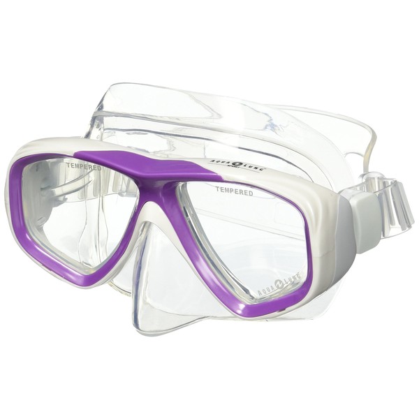 Aqua Lung Sea Viewer Mask, Purple White