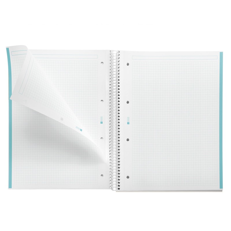 Miquelrius Spiral Notebook A4 Sky Blue