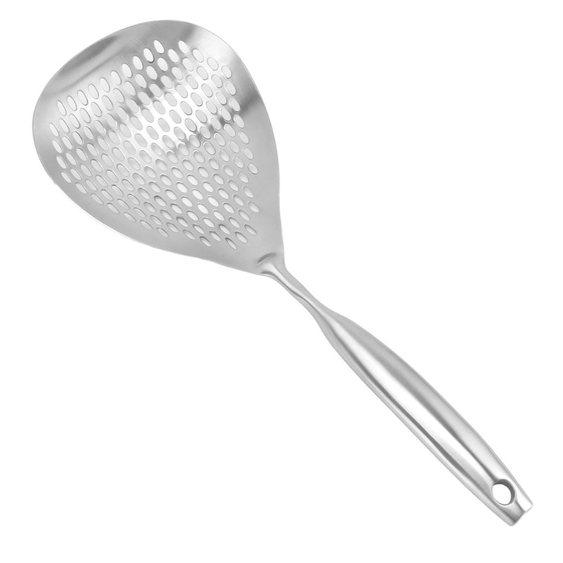 Kitchen Strainer Spoon Stainless Steel Straining Spoon Ladle Spider Strainer