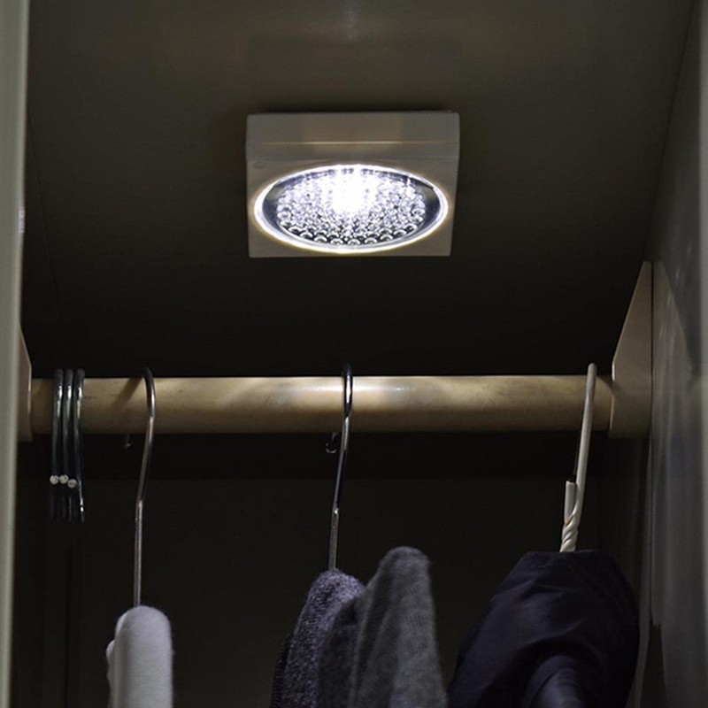 Ohm Electric NIT-BD2D 08-0709 LED Push Light, Foot Light, Night