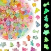 100 Pcs Mini Animals, Small Luminous Resin Figures, Hide Glow