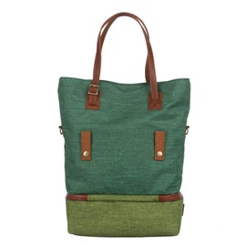 TOURBON Bicycle Bag Cooler Insulated Bike Rear Rack Pannier Women's Casual Shoulder Tote