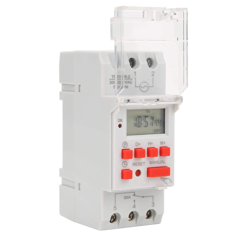 ANKROYU Timer Switches, LCD 7 Days Programmable Digital Timer Switches,