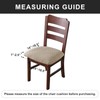 Genina Waterproof Seat Covers for Dining Room Chairs Covers Dining