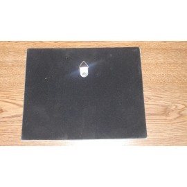 Tile Craft Shell Hand painted ceramic art tile 8 x 10 inches with felt back