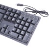 Keyboard Colorful Light Stable 104keys Suspended Keycap Wired Mechanical Gaming