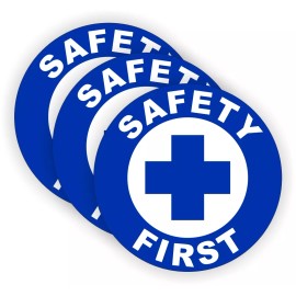 Unbranded/Generic 3 Safety First Hard Hat Stickers / Decals / Helmet Labels / Electrician Plumber