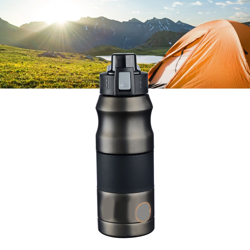 Stainless Steel Thermal Bottle Portable Large Capacity Fashionable Vacuum Thermal