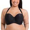 Curvy Kate Luxe Strapless Bra 34HH, Jet Black