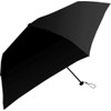 Nakatani AMANE 834-008 Men's Folding Umbrella, Air+ Black, Hand-Opened, Rib