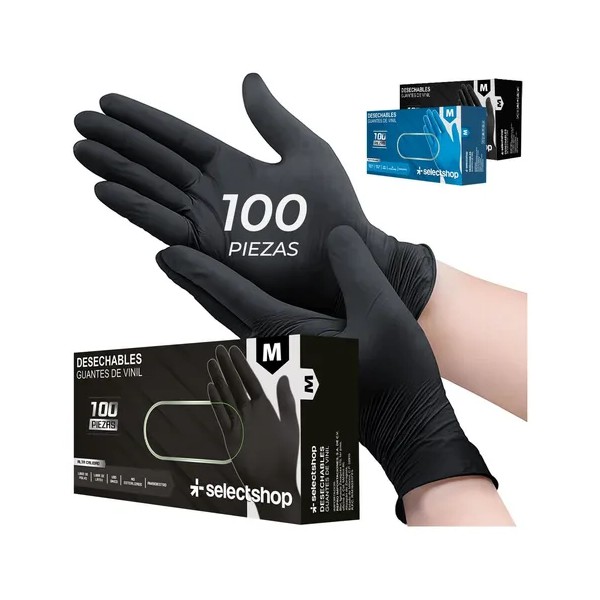 Guante Vinil Synmax Nitrilo Libre De Latex