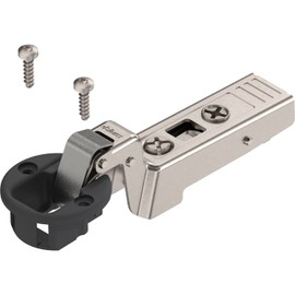 Blum Clip-top 94 Degree Glass Door Hinge Inset / Self-Closing 75T4300