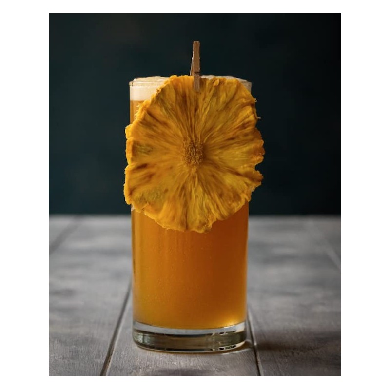 Dehydrated Dried Pineapple Slices Flowers | 100% Natural | For
