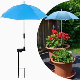 KOOTAU Plant Umbrellas for Outdoor Plants, Garden Plant Umbrella Shade for Potted Plants and Garden Beds, Adjustable Plant Shades for Outdoor Plants
