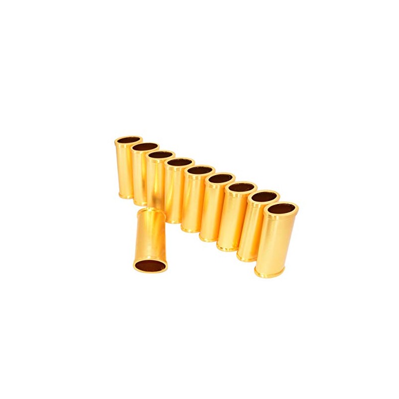 Blank Lighter Cover, Sleeve, or Case for Lighters, Gold (10