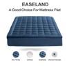 EASELAND EASELAND Twin Size Mattress Pad Pillow Top Mattress Cover