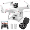 Drone with 4K HD Camera, Remote Controller, 02 Batteries, and