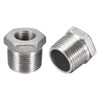 MECCANIXITY Hex Bushing, 3/4 PT Male to 3/8 PT Female